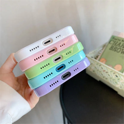 Candy Shockproof Silicone Bumper Phone Case