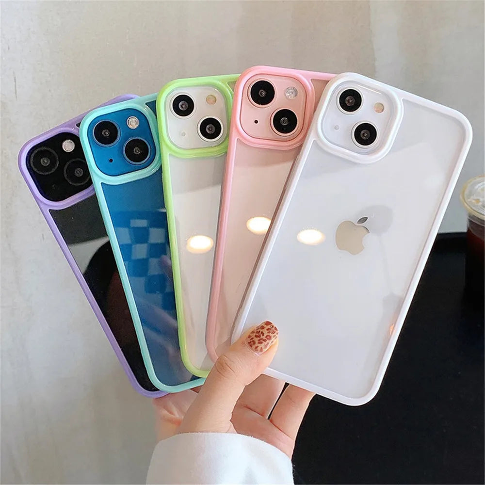 Candy Shockproof Silicone Bumper Phone Case
