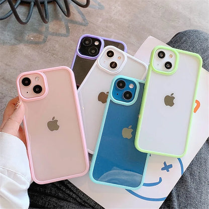 Candy Shockproof Silicone Bumper Phone Case