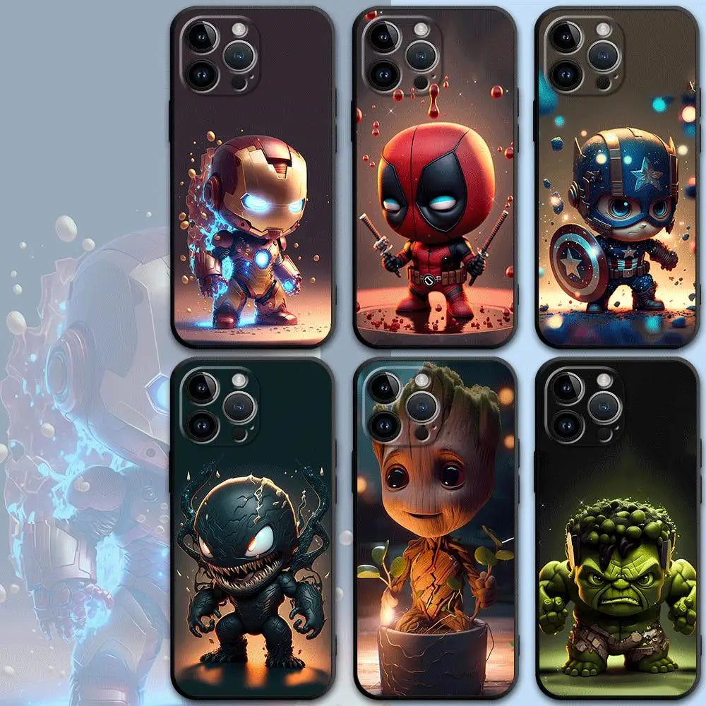Cute Marvel Iron Man Phone Case