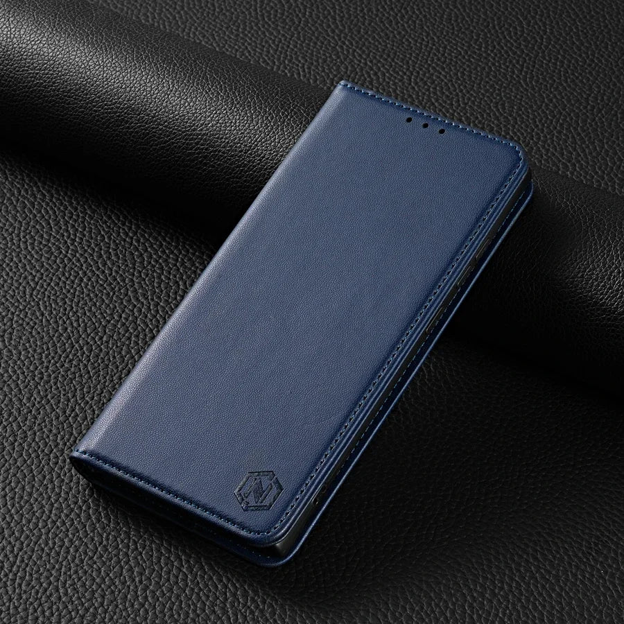 Wallet Magnetic Card Slot Flip Leather Case for Samsung Galaxy