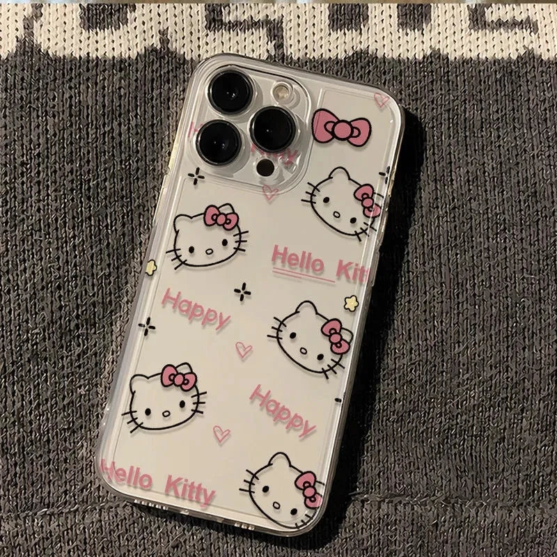 Hello Kitty KT Head Bow Phone Case