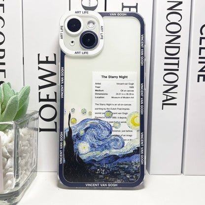 Sunflowers The Starry Night Art Aesthetic Phone Case