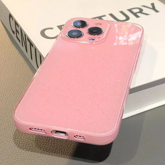 Glitter Bling Sequins Silicone Soft Phone Case