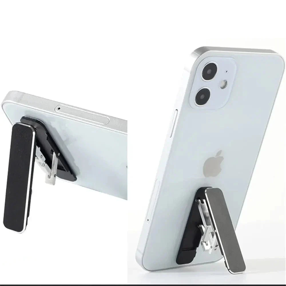 Universal Mini Invisible Portable Foldable Mobile Phone Stand Aluminum