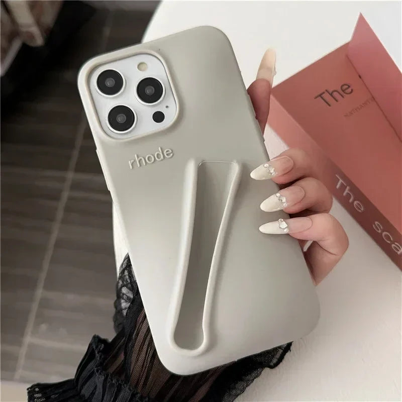 Rhode Luxury Lipstick Silicone Phone Case