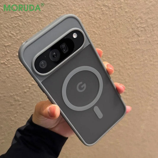 MagSafe Translucent Matte Magnetic Slim Case for Google Pixel