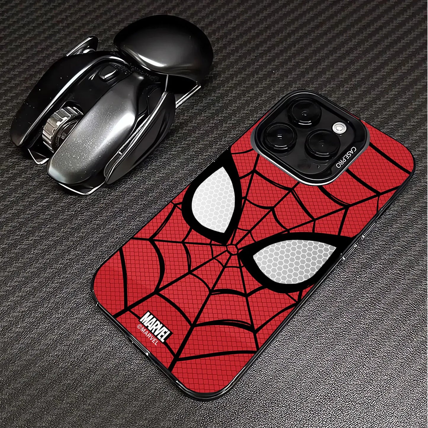 Marvel Spider Man Eye Fashion Silicone Phone Case