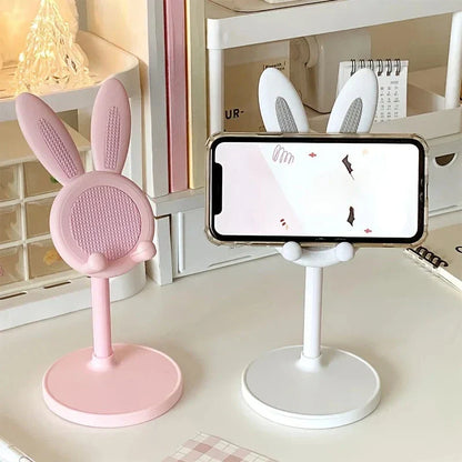 Cute Cartoon Bunny Phone Stand
