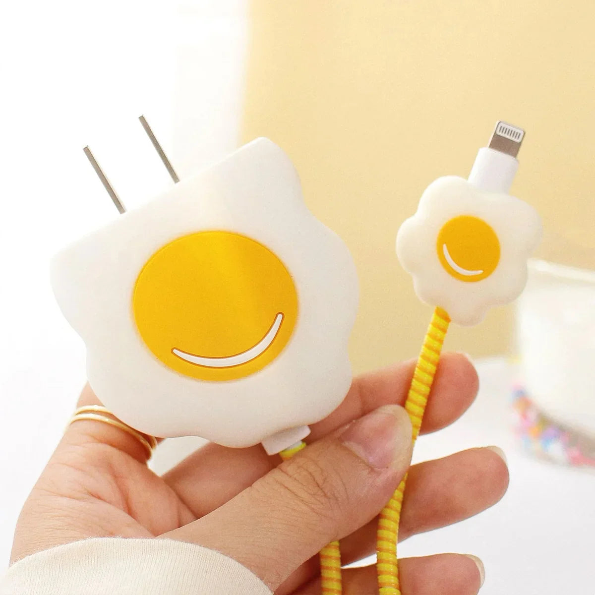 Cute 3D Ice Cream USB Cable