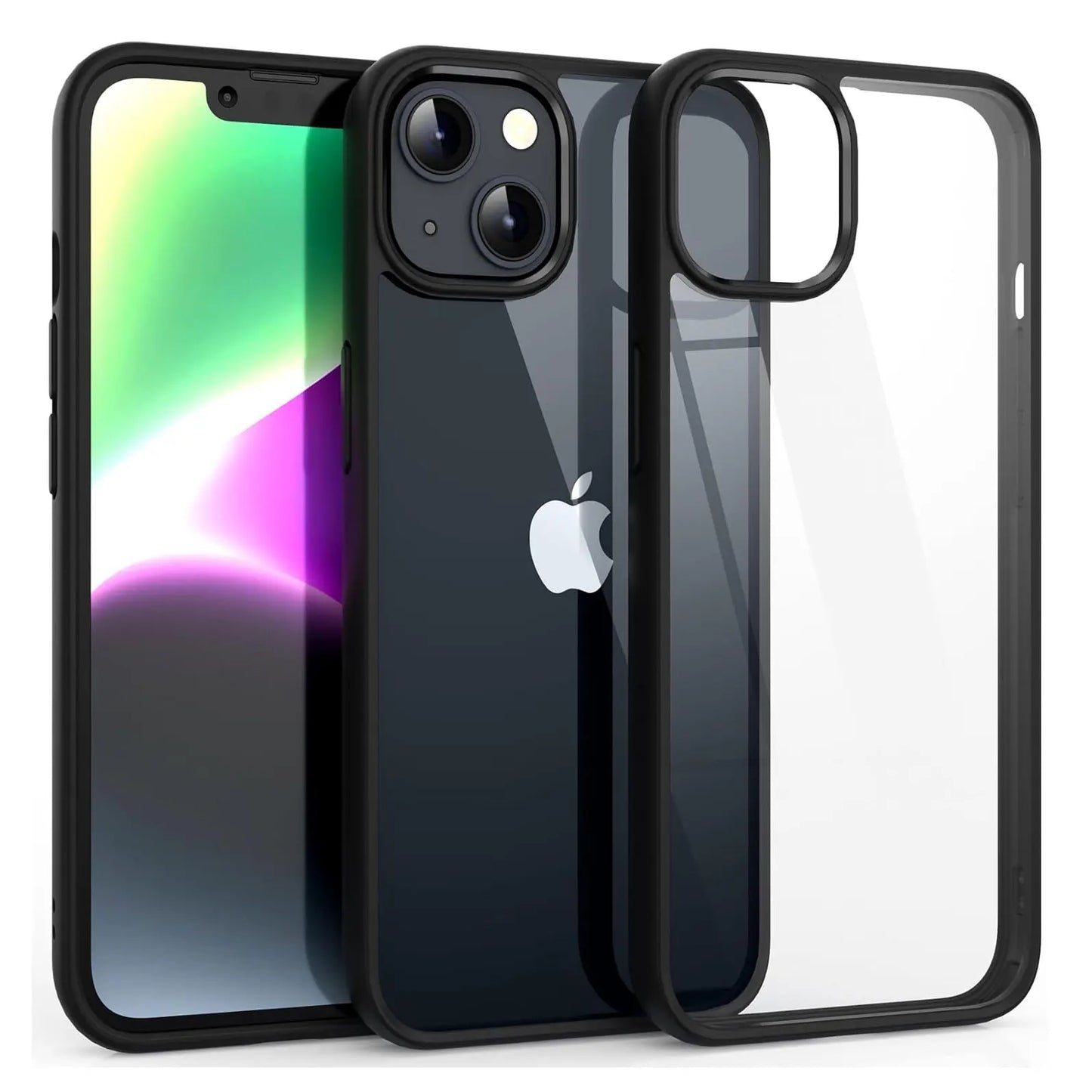 Luxury Soft Transparent Shockproof Bumper Phone Case for iPhone