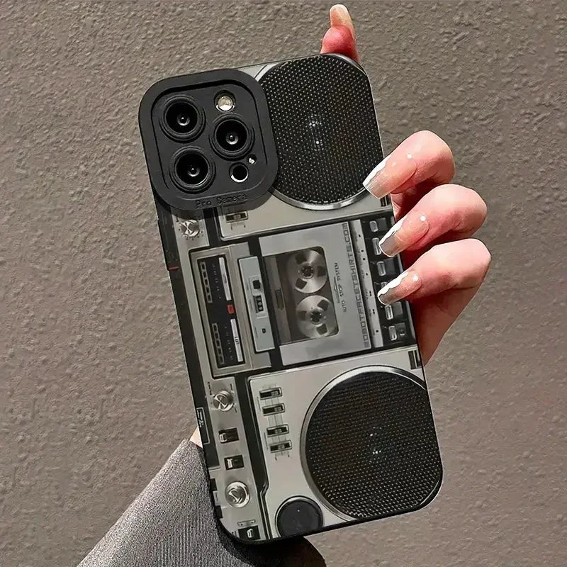 Radio Pattern Phone Case