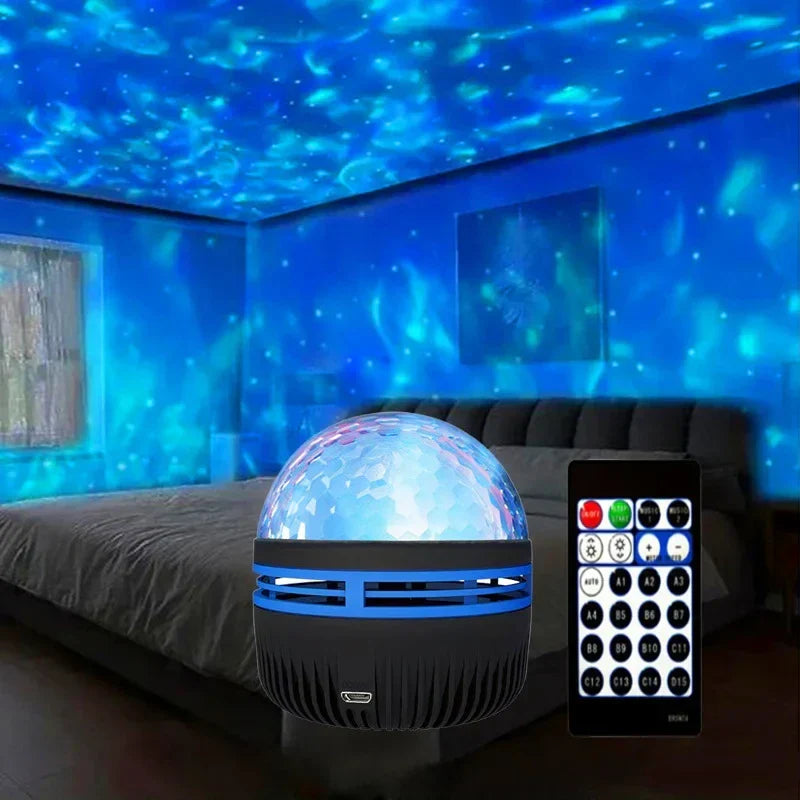 LED Starry Galaxy Projector Light