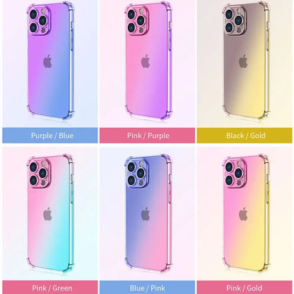 Gradient Airbag TPU Phone Case