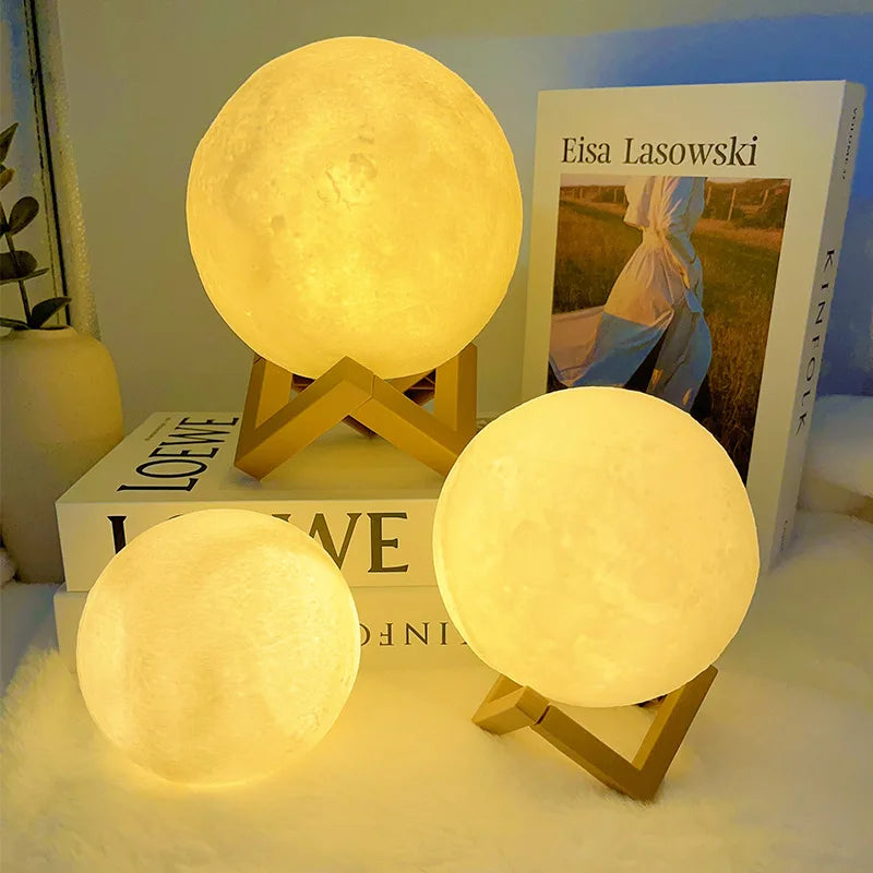 Children's Day Hand-painted Moon Light DIY