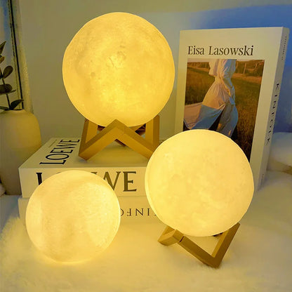 Children's Day Hand-painted Moon Light DIY