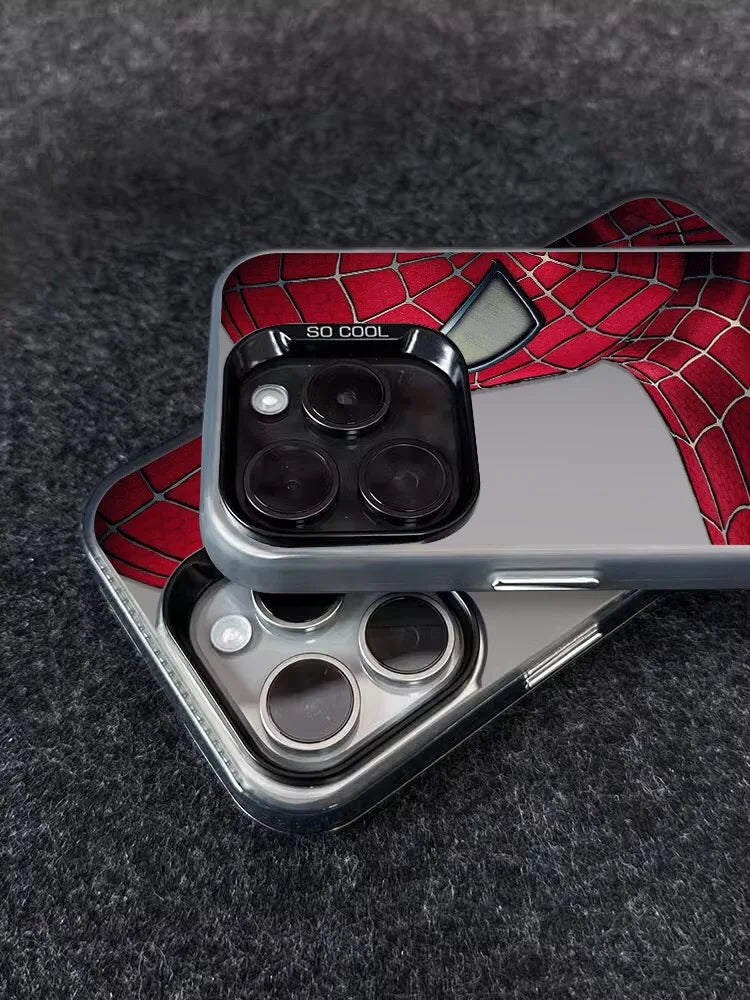 IMD Lens Circle Spider Man Cartoon Phone Case