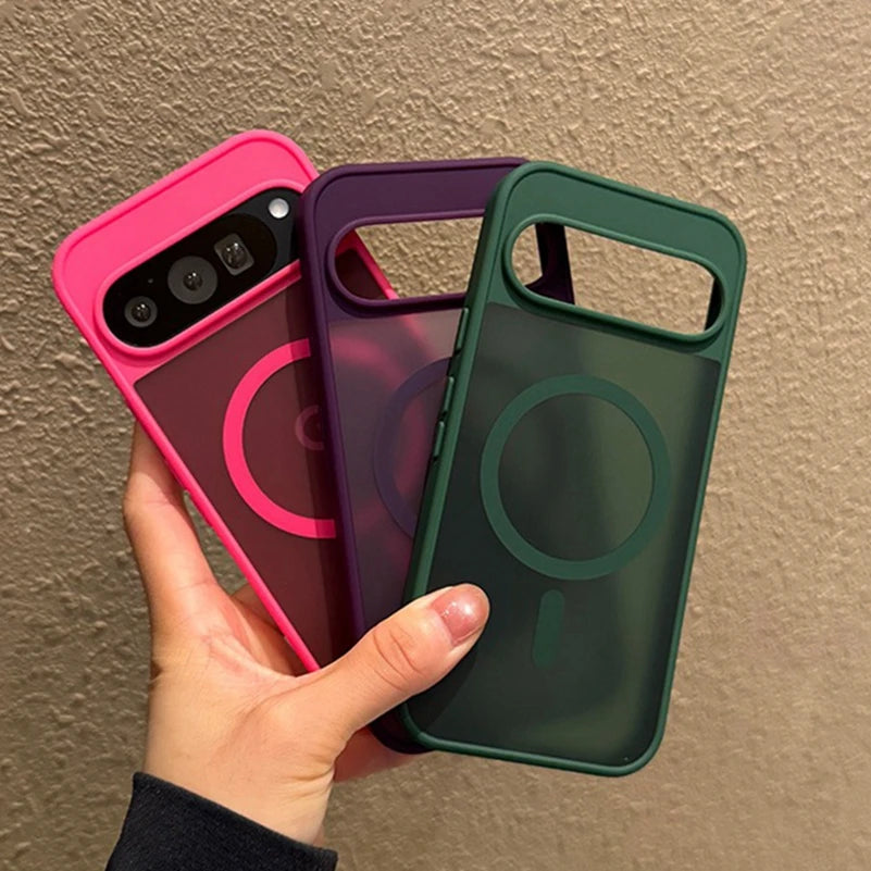 MagSafe Translucent Matte Magnetic Slim Case for Google Pixel