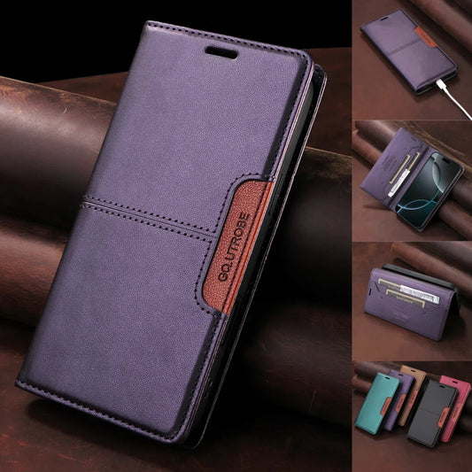 Flip Leather Wallet Phone Case for Samsung Galaxy