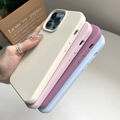 Simple and Luxurious Silicone Phone Case