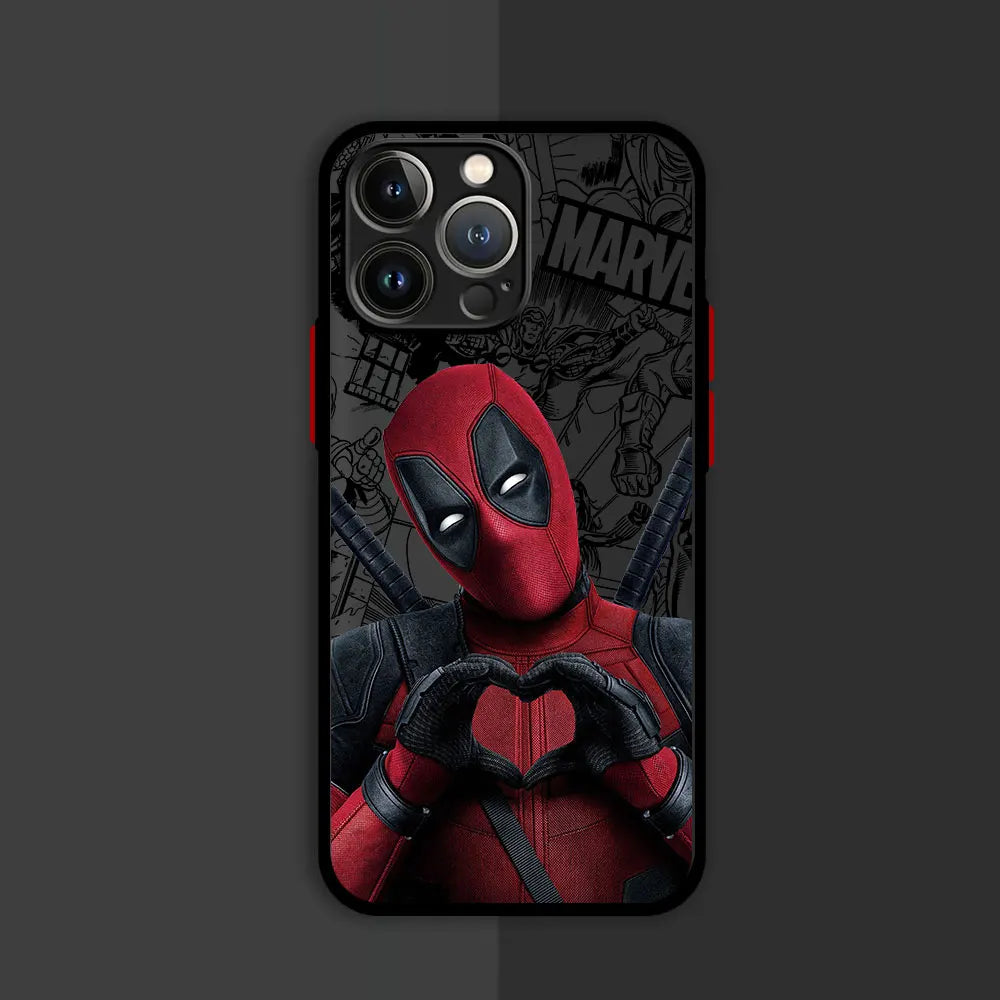 Marvel Deadpool Hard PC Luxury Matte Cover Phone Case