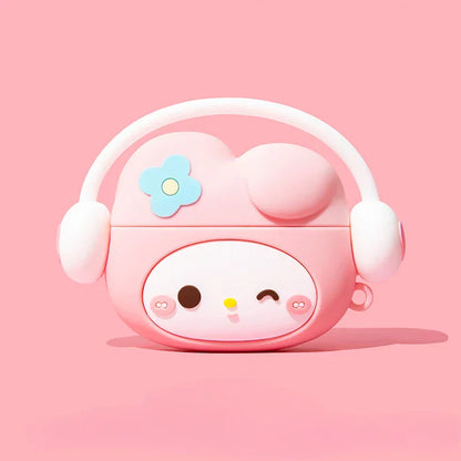 Cute Cartoon Anime Silicone Earphone Protective Airpod Case