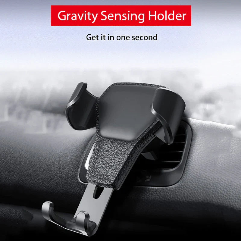 Gravity Car Holder For Mobile Phone Air Vent Clip Mount Stand