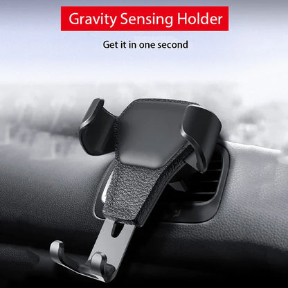 Gravity Car Holder For Mobile Phone Air Vent Clip Mount Stand