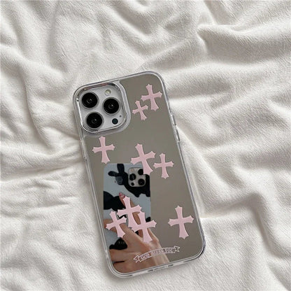 Makeup Mirror Jesus Christ Cross Phone Case