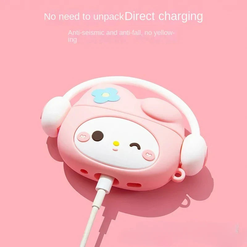 Cute Cartoon Anime Silicone Earphone Protective Airpod Case