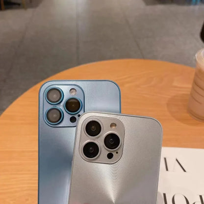 Luxury Flashing Aurora Solid Color Phone Case