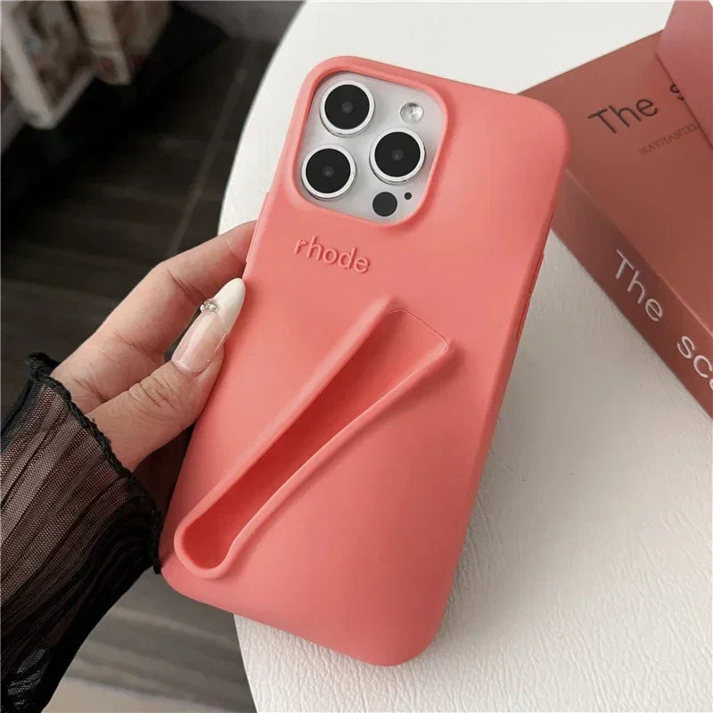 Rhode Luxury Lipstick Silicone Phone Case