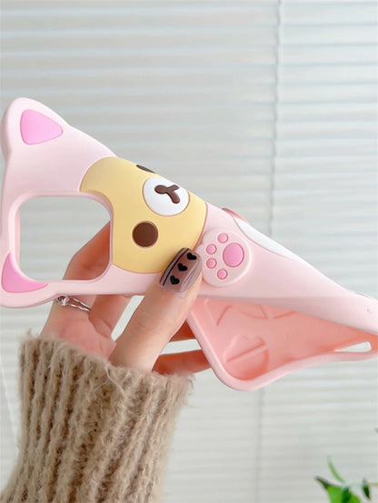 Cute Cartoon Teddy Bear Suitable  Phone Case