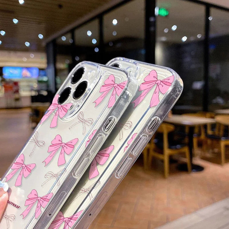 Cute Pink Bow Phone Case