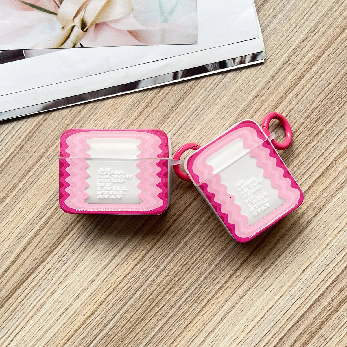 Fashion Flower Silicone Airpod Case