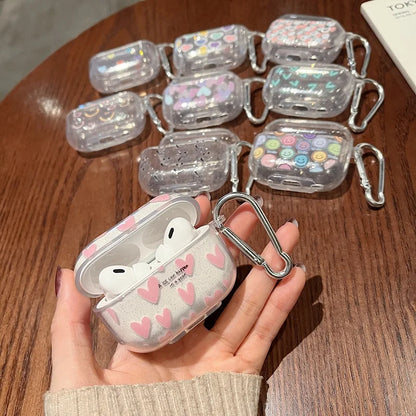 Glitter Shiny Cartoon Soft Silicone Airpod Case