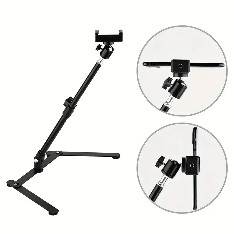 Universal Mobile Phone Holder For Live Streaming Photography Light