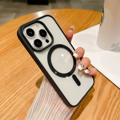 Shockproof Magsafe Wireless Charge Phone Case