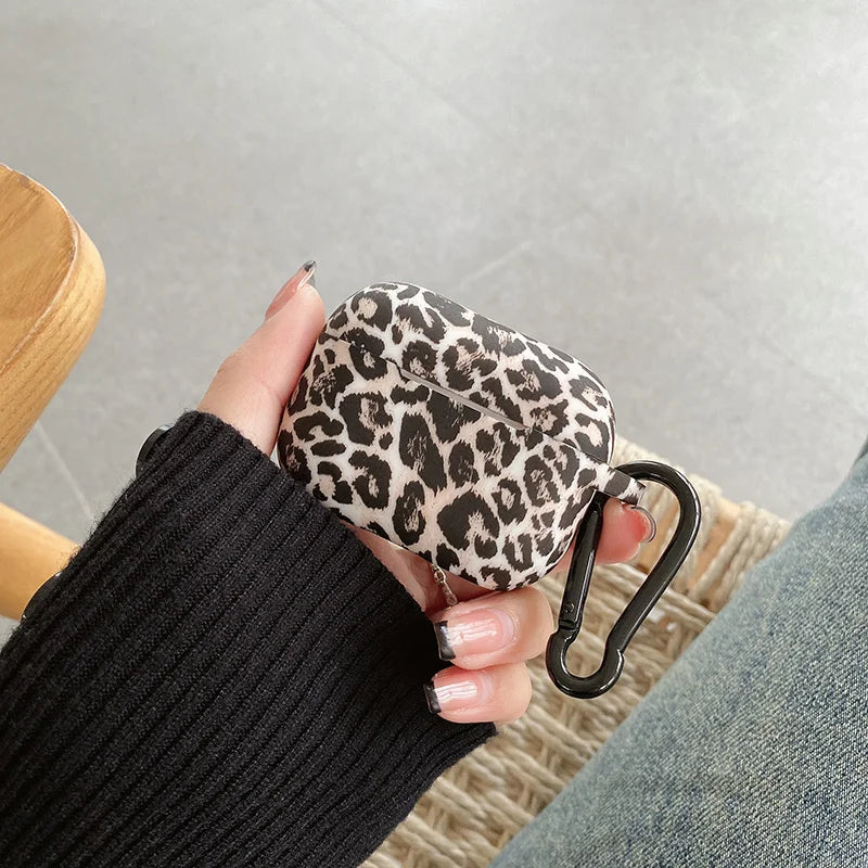 Leopard Print Earphone Airpod Case