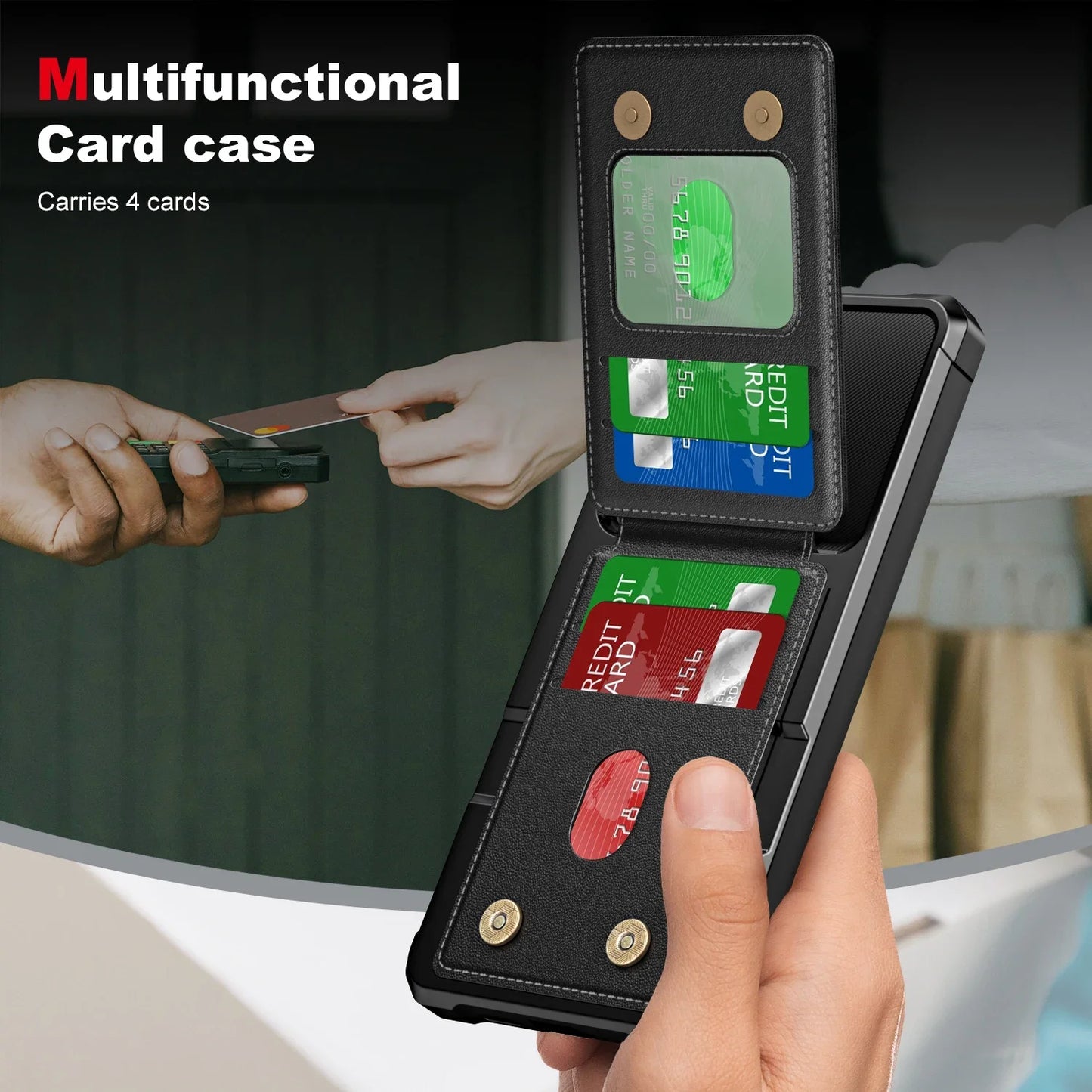 Card Holder Phone Case for Samsung Galaxy