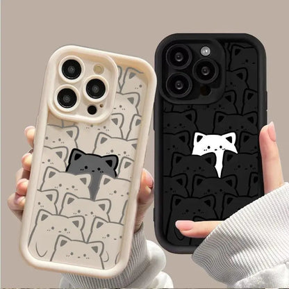 Cute Bear Full Protection Phone Case