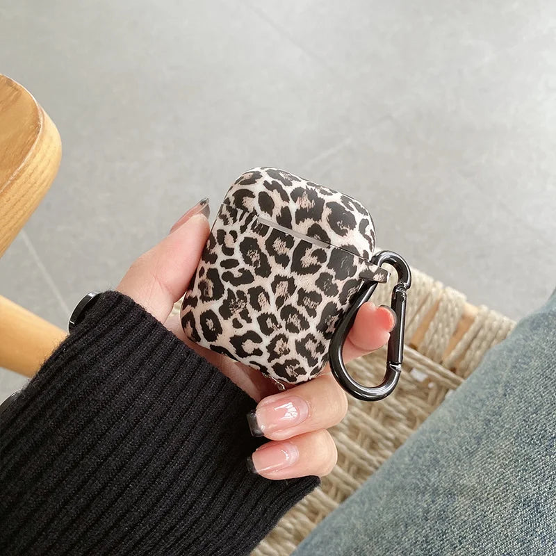 Leopard Print Earphone Airpod Case