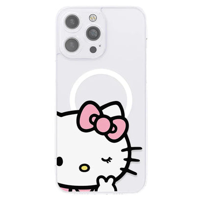 Hello Kitty Cute Cartoon With Magsafe Phone Case