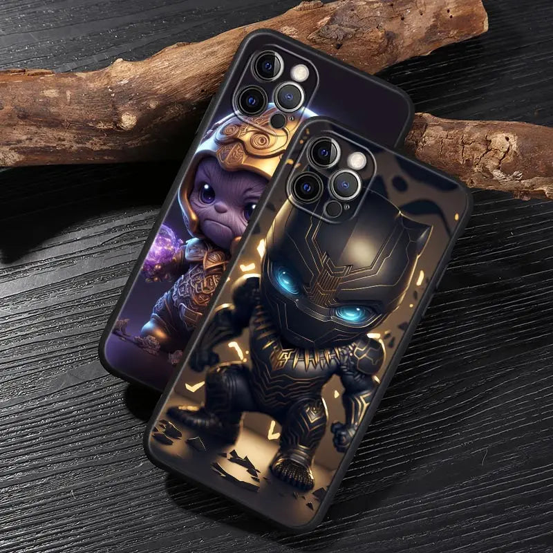 Baby Marvel Venom Groot Phone Case