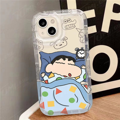 S-ShinChan Clear Phone Case