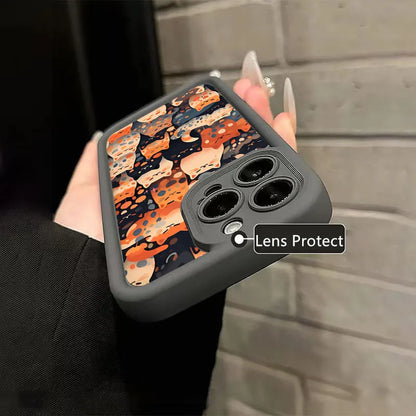 Cartoon Cats Silicone Phone Case