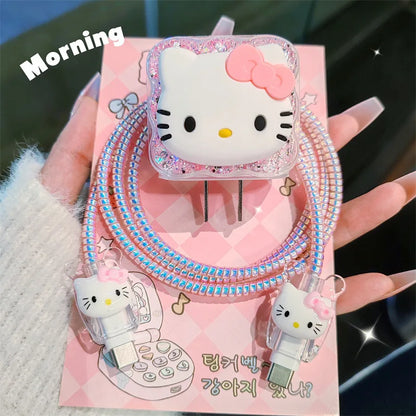 Hello Kitty Charger Data Cable IPhone