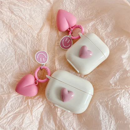 Cute Retro Beige Airpod Case