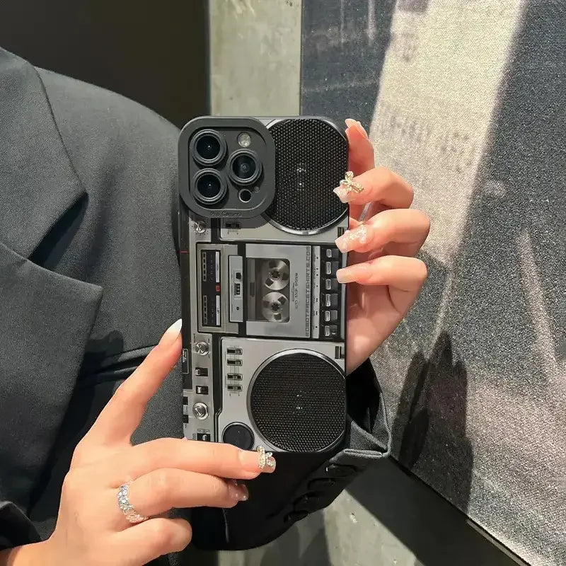 Radio Pattern Phone Case