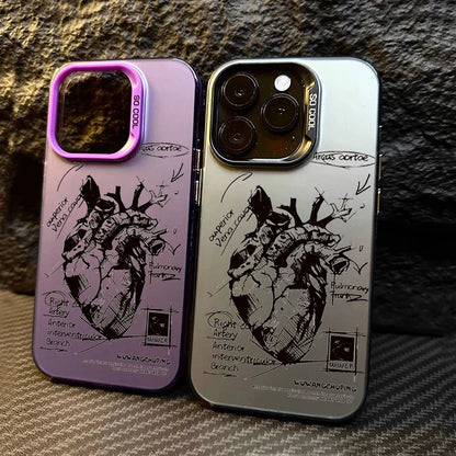 Creative Cardiovascular Model Heart Medical Phone Case